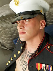 Marine Quinn in Uniform