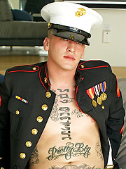 Marine Quinn in Uniform