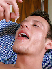 Cum Eating Solo With Hayden