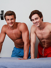 Justin Owen and Charlie Pattinson